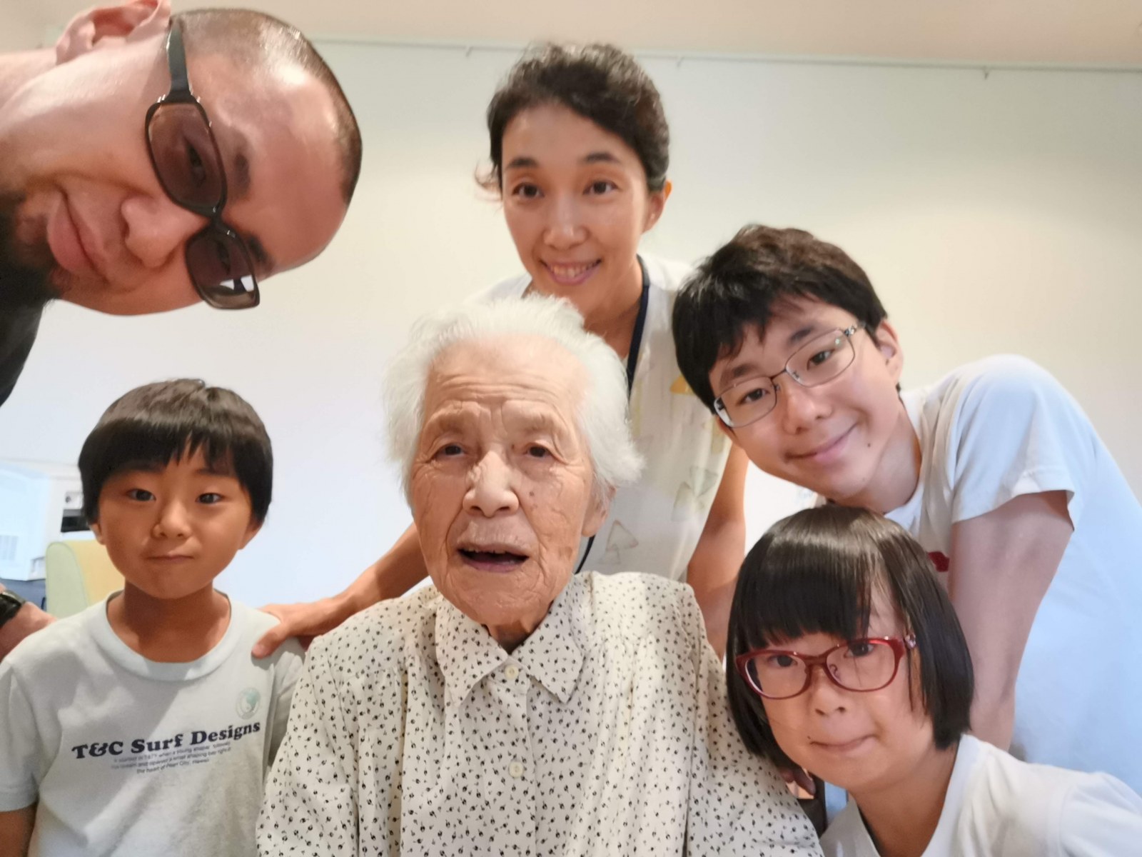 98歳になるおばあちゃんと！
