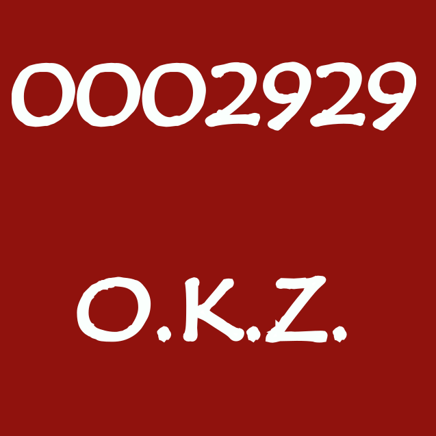 [O.K.Z.] “0002929”公開